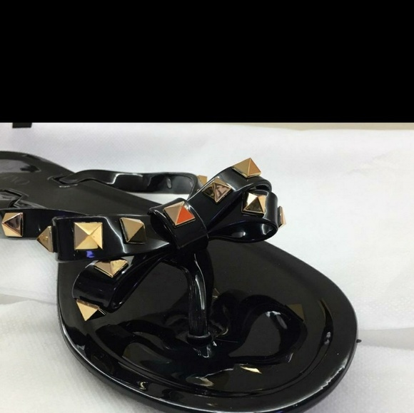 🔥Women's Sandal Flip Flop Studded Bow🔥 - Picture 4 of 6
